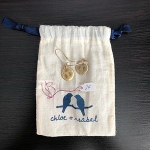 Chloe and Isabel gold earrings